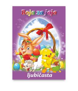 barva za jajca, vijolična