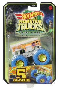 Igrača HW, monster avtomobilček, ki sveti v temi, 1:64 sort