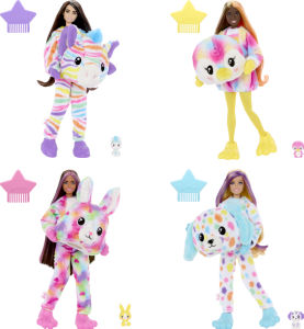Punčka Barbie, Cutie Reveal, zebra