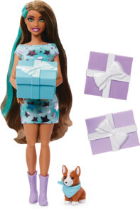 Punčka Barbie, Party Reveal, temnolaska