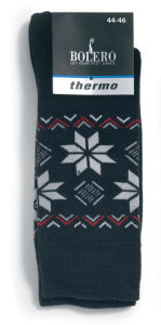 Nogavice moške termo vel-41-46