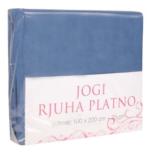 Platnena Temno Modra Rjuha Decoris 100 x 200 cm