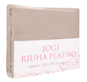 Platnena Siva Rjuha Decoris 100 x 200 cm