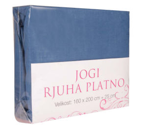 Platnena Temno Modra Rjuha Decoris 160 x 200 cm
