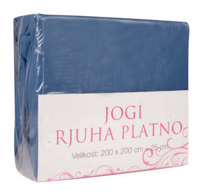 Platnena Temno Modra Rjuha Decoris 200 x 200 cm