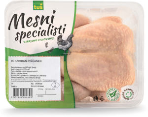 Piščanec Tuš IK, pakiran