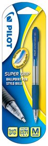 kemični svinčnik, supergrip, moder, pilot