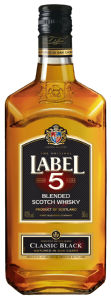 Whiskey Label 5, alk.40 vol%, 0,5 l