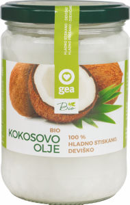 bio kokosovo olje hladno stiskano