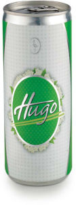 Vino peneče Hugo pločevinka, alk.5 vol%, 0,25l