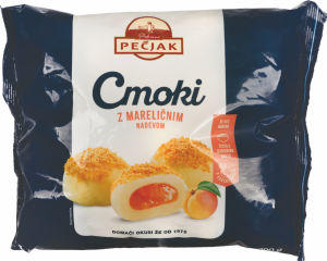 cmoki z mareličnim nadevom