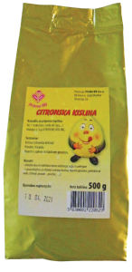 Citronska Kislina Bačnik 500 g 
