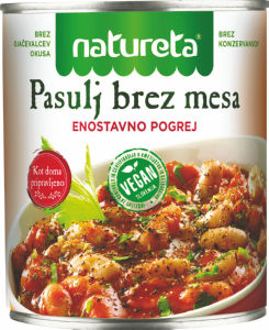 pasulj brez mesa
