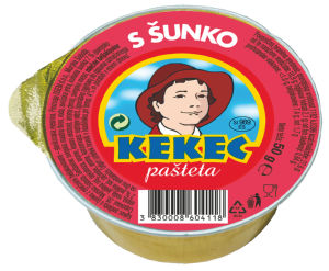 pašteta s šunko, kekec, 50 g