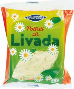 poltrdi sir livada, brez laktoze, pomurske mlekarne, pakirano, 300 g
