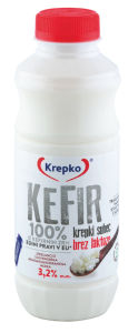 kefir, brez laktoze, 3,2 % m.m., krepko, 500 g