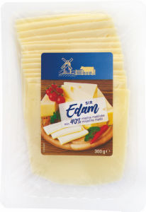 Sir Edamec, v rezinah 40% m.m., 300 g