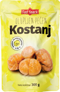 Olupljen Pečen Kostanj Fast Snack 300g