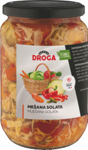 mešana solata droga