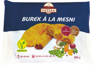 burek a la mesni, pekarna pečjak, 2x260g