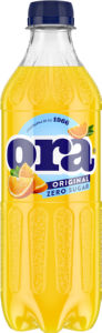 gazirana pijača, brez sladkorjev s sladili, ora, 0,5 l