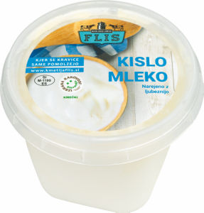 Kislo mleko Flis, domače, 230 g