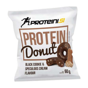 proteinski donut, temni piškotek in spekulas krema, proteini.si, 60 g