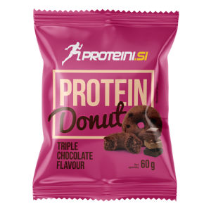 protein donut trojna čokolada, proteini.si, 60g
