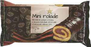 Rolada mini Tuš, čokolada, 175 g