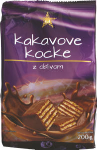 Napolitanke Tuš, kakavove kocke z oblivom, 200 g
