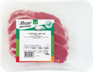 Svinjski vrat Tuš, brez kosti, pakirano, 480 g