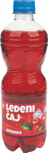 Pijača ledeni čaj Tuš, brusnica, 0,5 l
