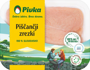 Piščančji Zrezki Pivka 400 g Pakirano