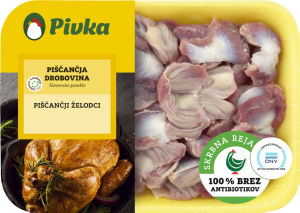 piščančja drobovina, pivka, 500g