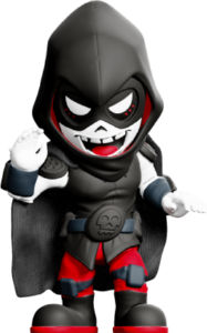 Figura Super Masked, sort.
