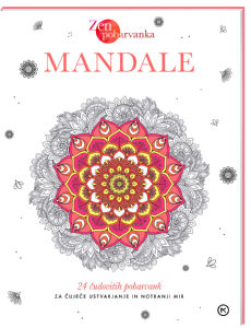 Knjiga Mandale, pobarvanka Zen