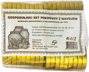 Pokrovi z Navojem 50 pokrovov