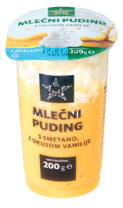 Vanilijev Puding s Smetano 200 g