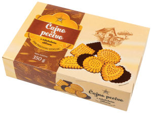 Pecivo Tuš, čajno, s čokolado, 350g