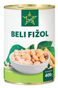 Beli Fižol Tuš 400 g 