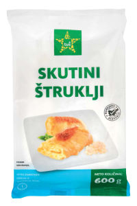 Štruklji Tuš, skutni, 600g