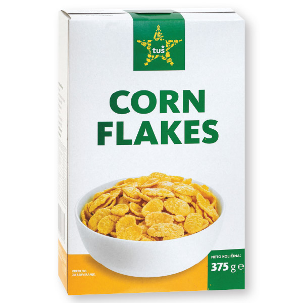 Corn Flakes Tuš, 375g