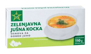 zelenjavna jušna kocka