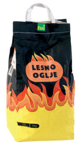 Leseno Oglje Tuš 3 kg 