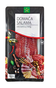 Domača Suha Salama Narezek Tuš 100 g 