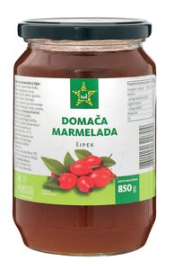 Domača marmelada Tuš, šipek, 850g
