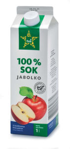 Sok Tuš 100% Jabolko 1 L