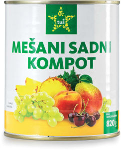 Mešani Sadni Kompot Tuš 820 g 