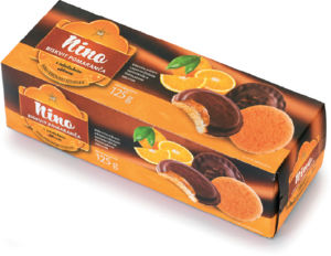 Biskvit Nino, pomaranča, 125g