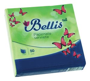 Barvne Serviete Bliss 33x33 cm 50 serviet